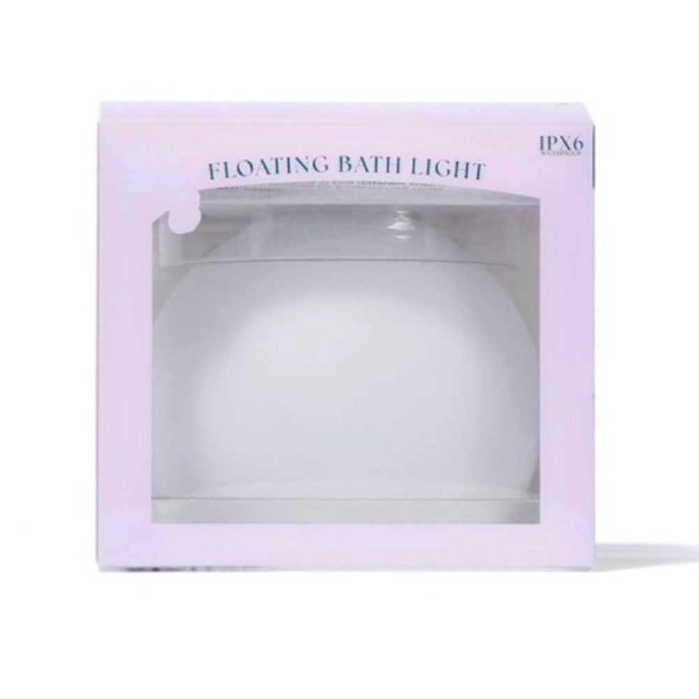 3 for $15 SALE Target Bullseye Sphere Relaxing Floating Bath Light, 16 colors